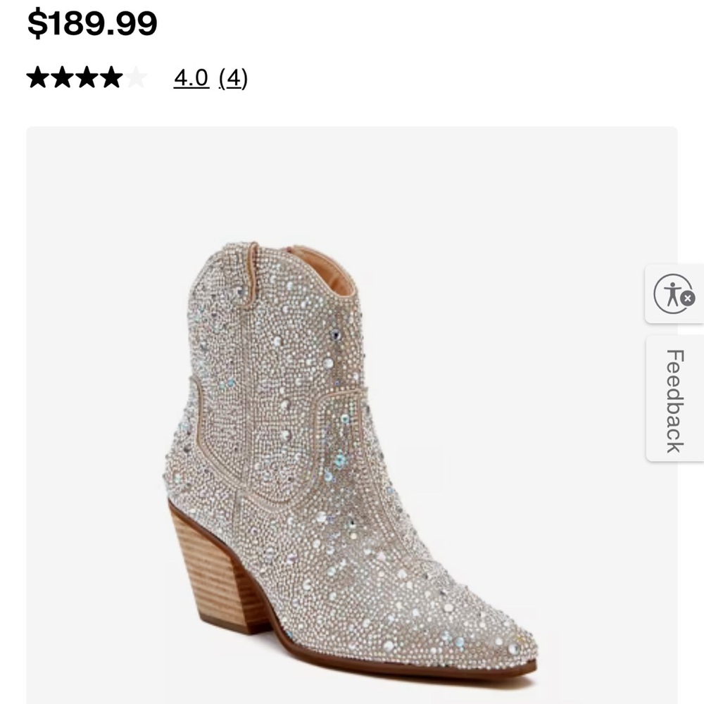 Matisse Harlow Rhinestone Bootie - Picture 5 of 6